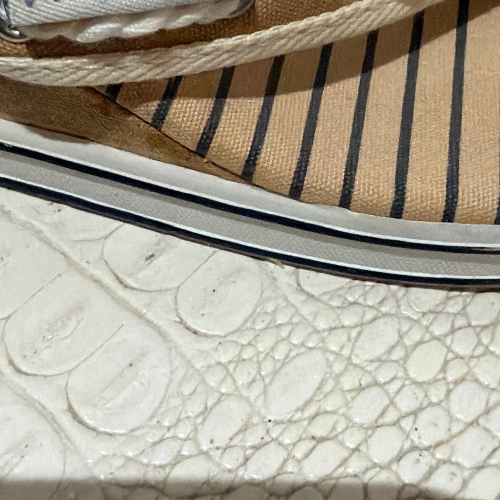 American Eagle Outfitters Tan and Blue Striped Sandals - Picture 5 of 6